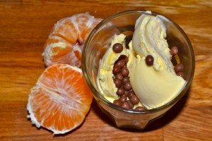 Clementine ice cream